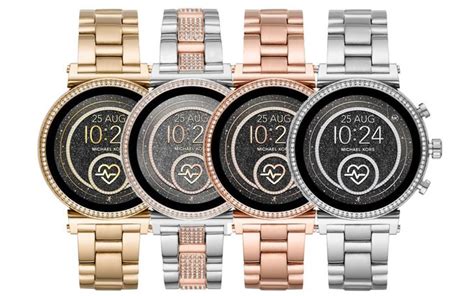 michael kors sofie access watch battery usage|Fitness and battery life .